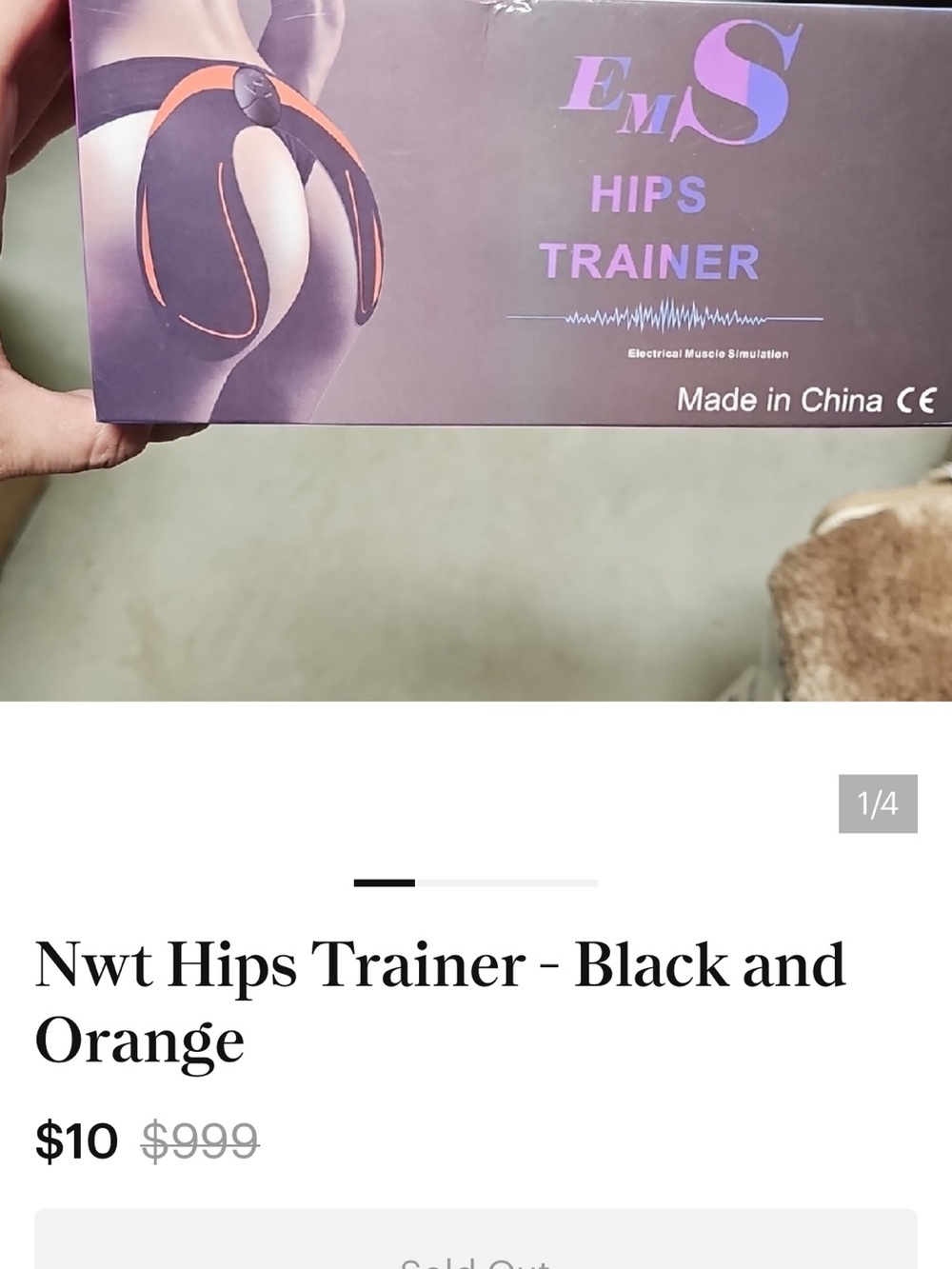 Vibrating Hips/Back Muscle Stimulator OS